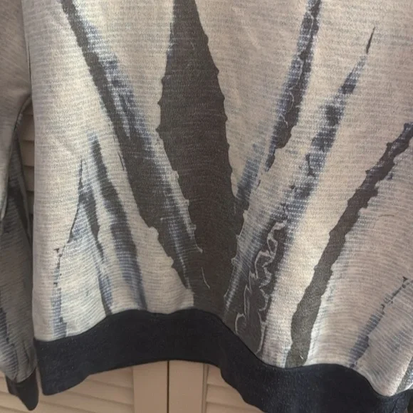 Sol Angeles XS EUC Agave Blue Sweater Boatneck Winter/Fall - Picture 2 of 5